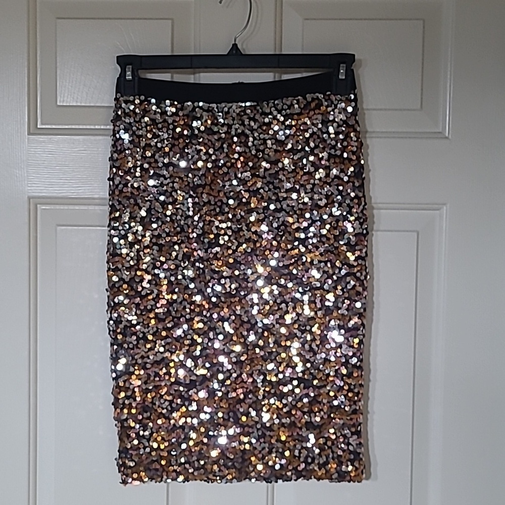 H&M sequin skirt